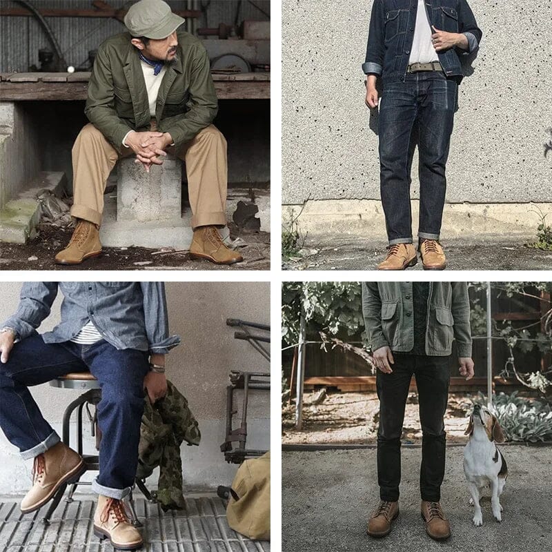 BOTTES EN CUIR TARANAKI | PREMIUM EDITION sapato Mascato Shop
