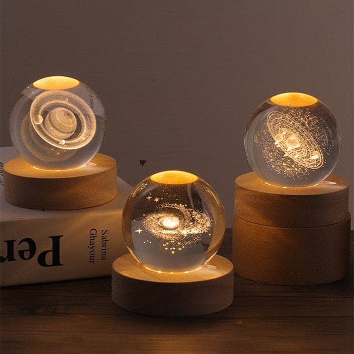 Lampe Décorative Spatiale 3D - Cosmic Glow Casa (Luminária 2) Mascato Shop
