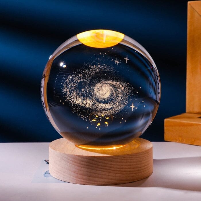 Lampe Décorative Spatiale 3D - Cosmic Glow Casa (Luminária 2) Mascato Shop Galaxie Lumière Jaune