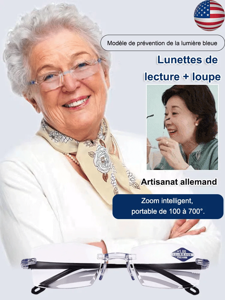 Lunettes de Presbytie à Zoom Automatique Óculos ( Óculos Inteligente) Mascato Shop