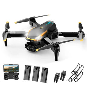 Drone Pro avec Caméra 1080P Wifi GPS 5Km | Tesla ELETRÔNICOS - DRONE 1 Mascato Shop 3 batteries 