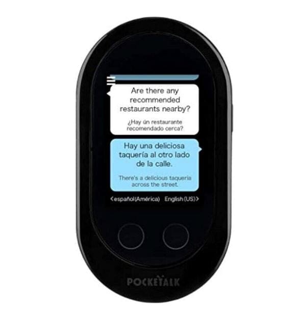 Traducteur de Poche Portable avec Traduction Instantanée UNISSEX - ELETRÔNICOS - TRADUTOR Mascato Shop Noir 